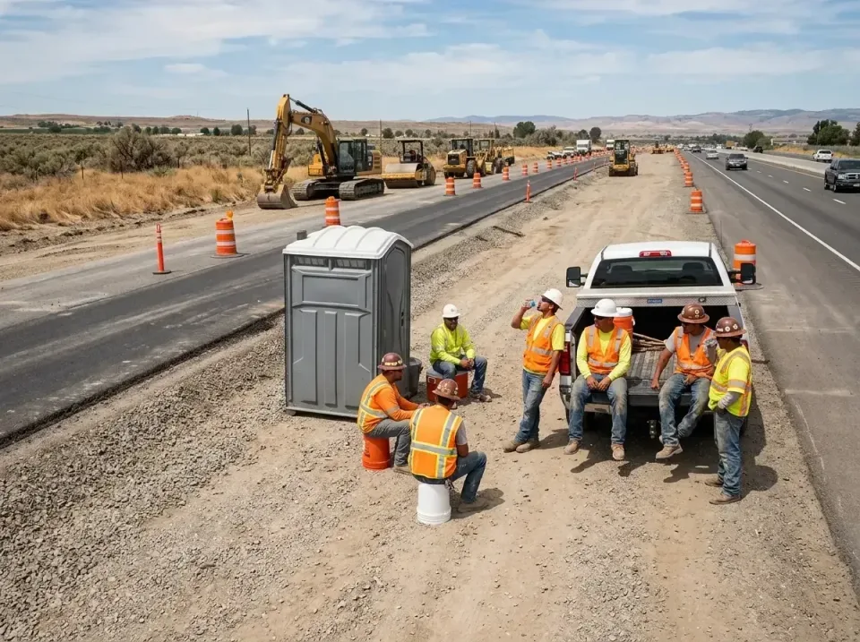 highway-road-construction-crew-007 — frequently asked questions, Porta Potty and Restroom Rentals in Arizona City, AZ